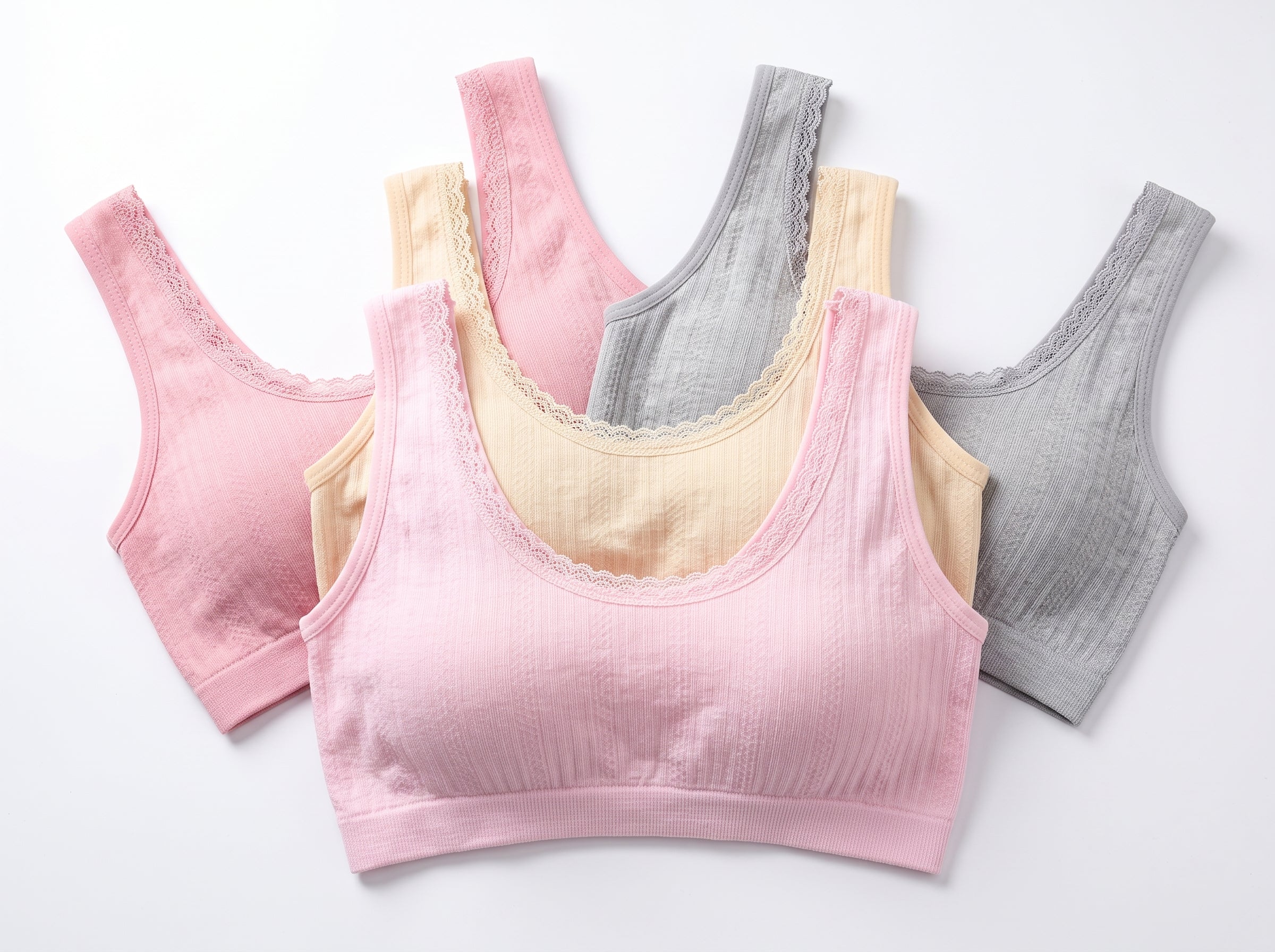 Pack of 5 - CloudSoft Non-Padded Comfort Bra – Pack of 5