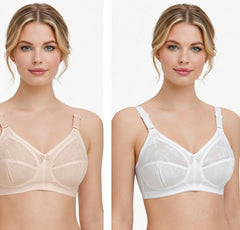 Pack of-2 Triumph Doreen Classic Non-Padded Full Coverage Bra for Women