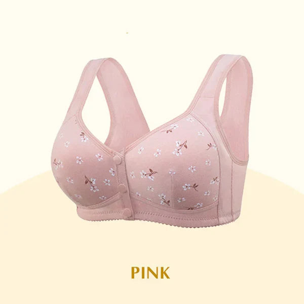 Pack of-3 New Anti Sagging Front Open Cooling Cotton Bra
